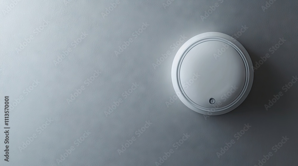 White smoke alarm designed with embedded faded buttons to reduce false alarms while aiding emergency services in locating an apartment quickly in case of a fire. Plenty of copy space available. White smoke alarm designed with embedded faded buttons to reduce false alarms while aiding emergency services in locating an apartment quickly in case of a fire. Plenty of copy space available.