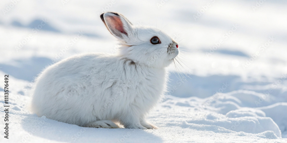 Obraz premium Winter Rabbit