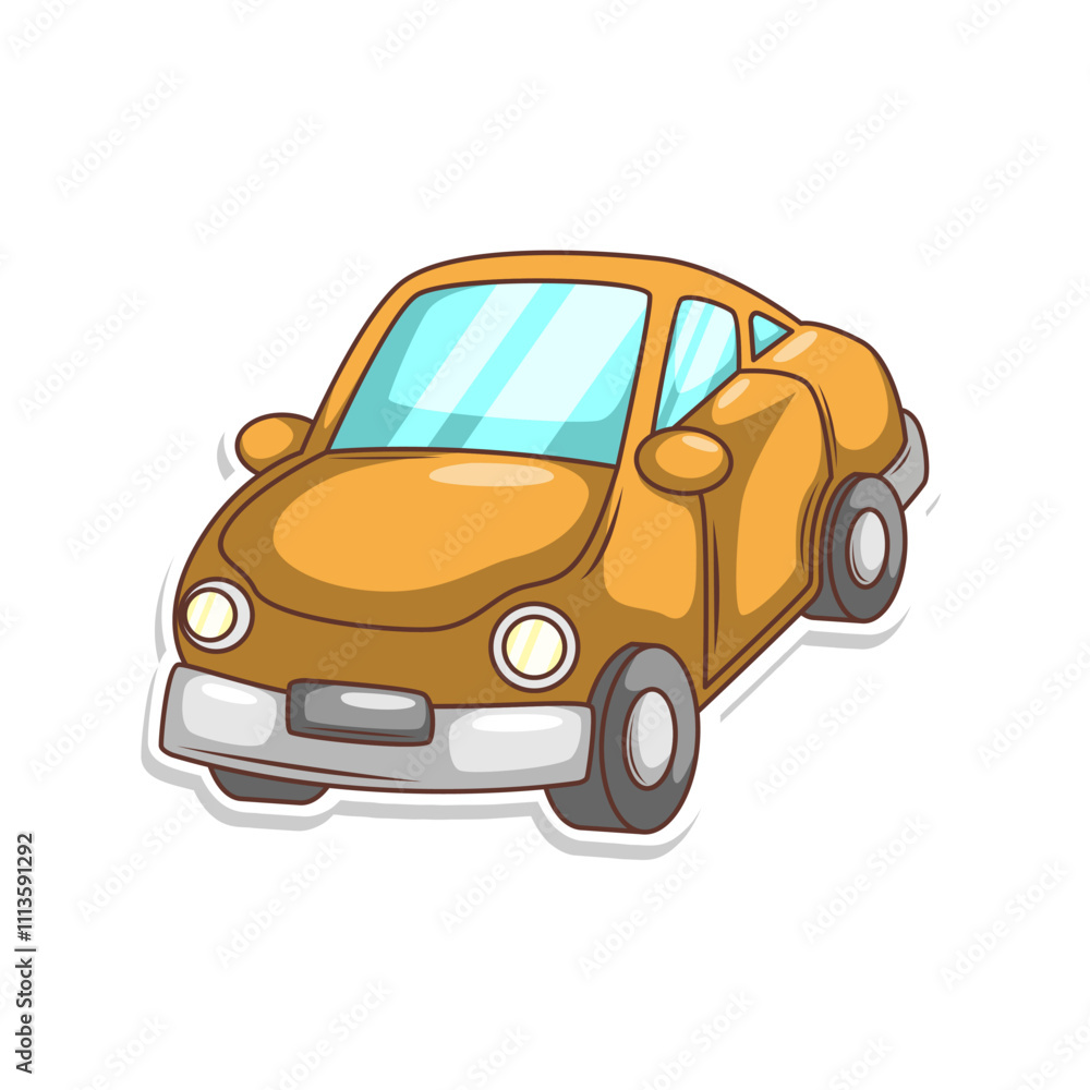 cartoon cute car transportation illustration art cartoon cute car transportation illustration art