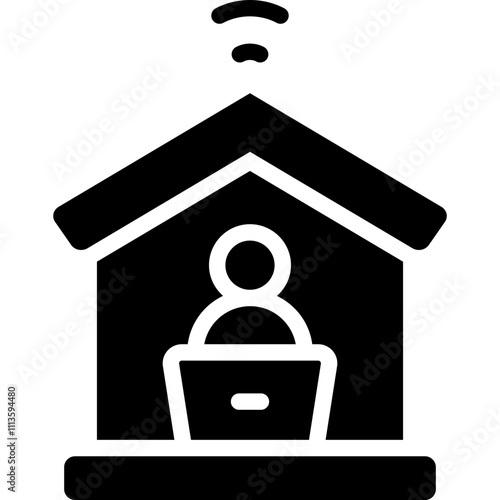 telecommuting icon