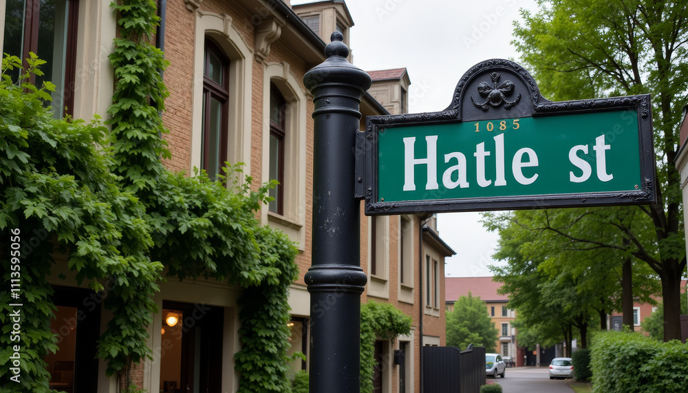 Nostalgic view of Hatle Street showcasing charming architecture and vibrant greenery in a peaceful neighborhood atmosphere Nostalgic view of Hatle Street showcasing charming architecture and vibrant greenery in a peaceful neighborhood atmosphere
