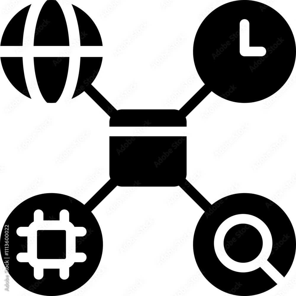digital transformation icon digital transformation icon