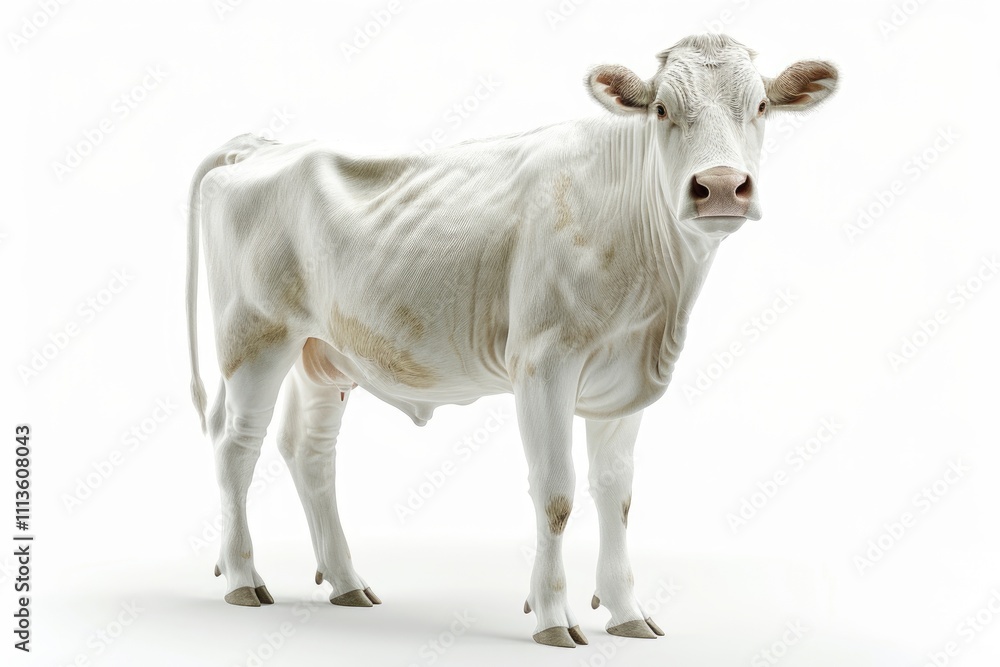 Beef cow isolated Beef cow isolated