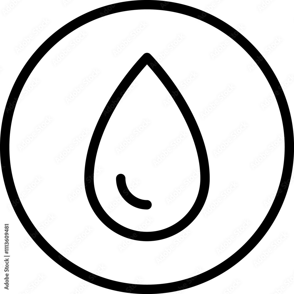 Water drops icon set. water line icons. A drop of water. Washing, shower llustration Water drops icon set. water line icons. A drop of water. Washing, shower llustration