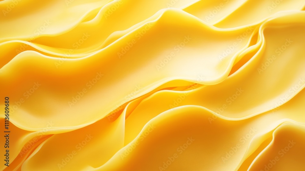 Abstract yellow fabric waves, flowing silk texture. Abstract yellow fabric waves, flowing silk texture.