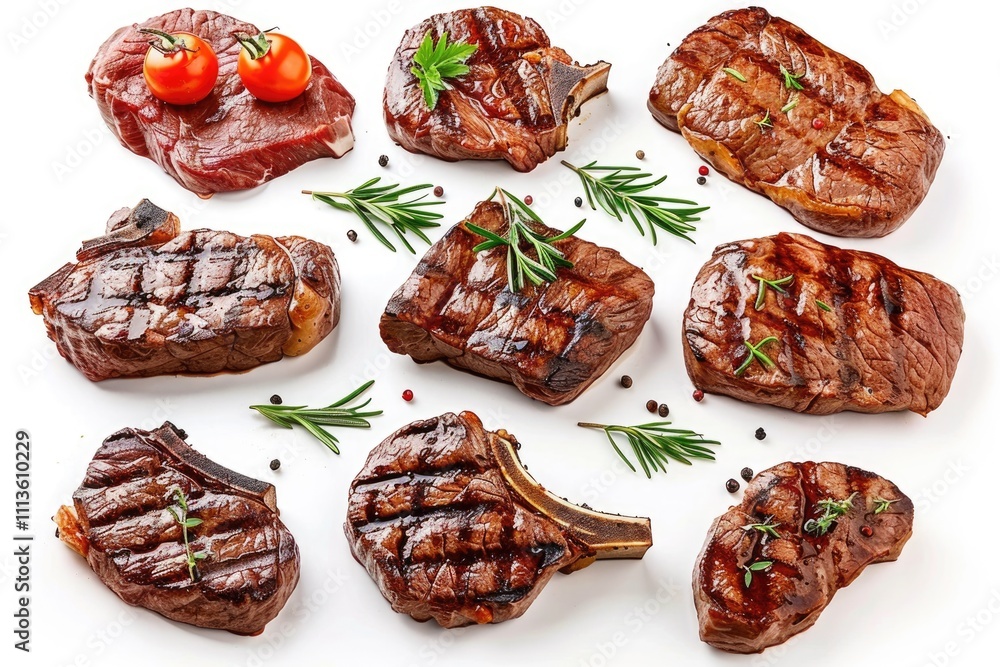 Beef cow isolated Beef cow isolated