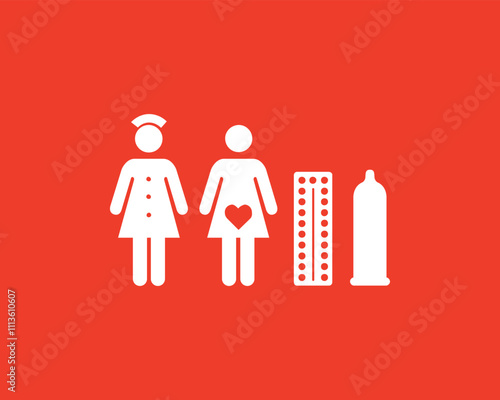SDG Goal 5 Gender Equality Vector with Targets and Icons