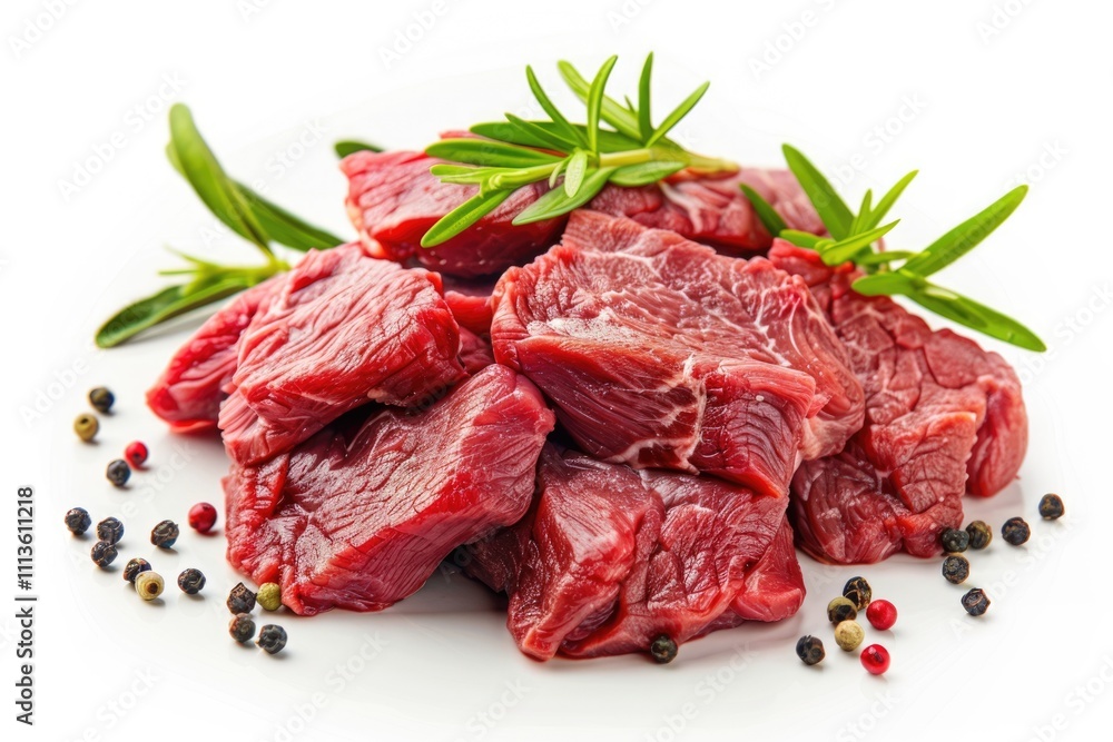 Obraz premium Beef cow isolated