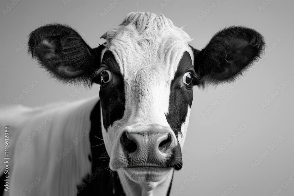 Beef cow isolated Beef cow isolated