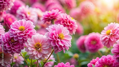 Pink flowers in full bloom, showcasing the beauty of nature, pink, floral, nature, bloom, beauty, garden, petals, vibrant