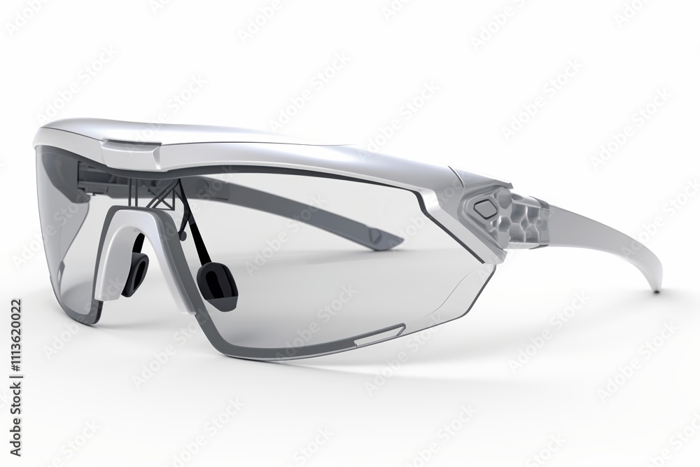 Stylish Transparent Sports Sunglasses for Active Outdoor Use Stylish Transparent Sports Sunglasses for Active Outdoor Use