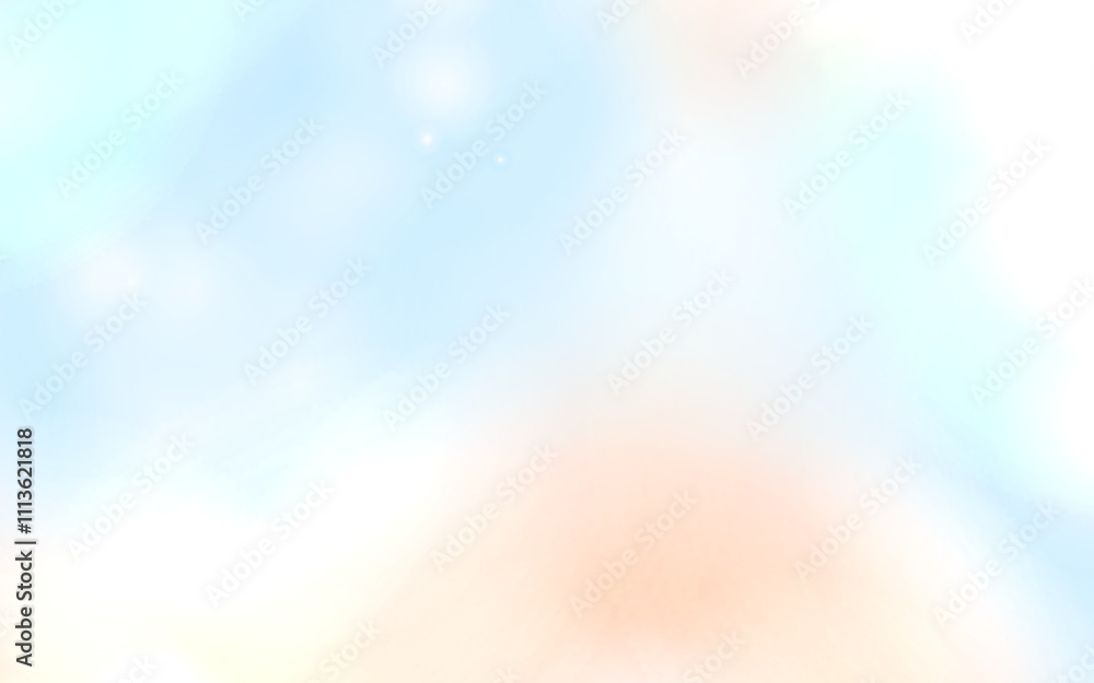 Subtle Abstract Background Composition of Soft Blues and Warm Beige Tones Evoking Calm and Balance