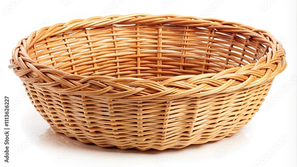 Empty wicker basket isolated on white background, wicker, basket, empty, isolated, white, background, container, storage Empty wicker basket isolated on white background, wicker, basket, empty, isolated, white, background, container, storage