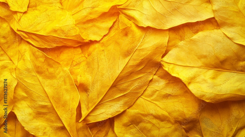 Close-up of vibrant yellow autumn leaves, creating a textured background. Close-up of vibrant yellow autumn leaves, creating a textured background.