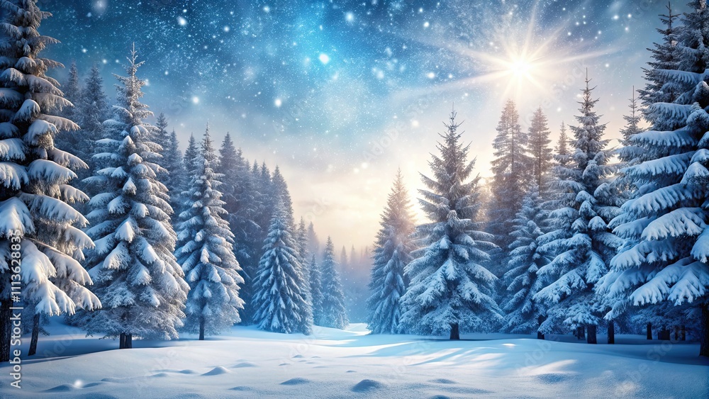 Snowy winter forest background with snow-covered trees and a serene atmosphere, winter, background, forest, snow, snowy, trees Snowy winter forest background with snow-covered trees and a serene atmosphere, winter, background, forest, snow, snowy, trees