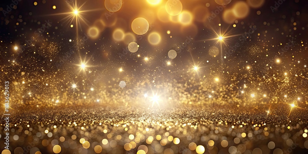 Naklejka premium Elegant luxury background with glittering particles, luxury, abstract, elegant, glamorous, shimmering, beautiful, sparkle