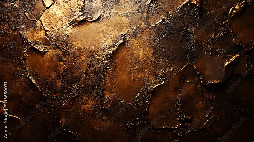 Fototapeta premium Dark Gold Abstract Texture Background