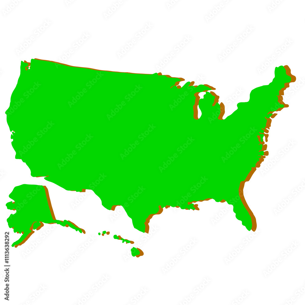 Fototapeta premium Texas And USA Flag With Map Design