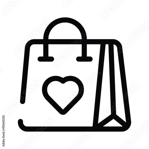 A shopping bag representing retail or purchases