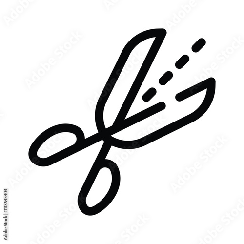Scissors symbolizing cutting or editing tools