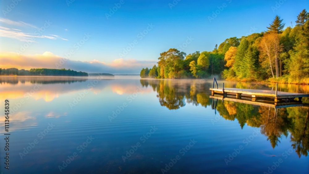 Serenity of a peaceful Michigan morning on the lake , Michigan, morning, sunrise, tranquility, peaceful, water, reflection, nature, trees Serenity of a peaceful Michigan morning on the lake , Michigan, morning, sunrise, tranquility, peaceful, water, reflection, nature, trees
