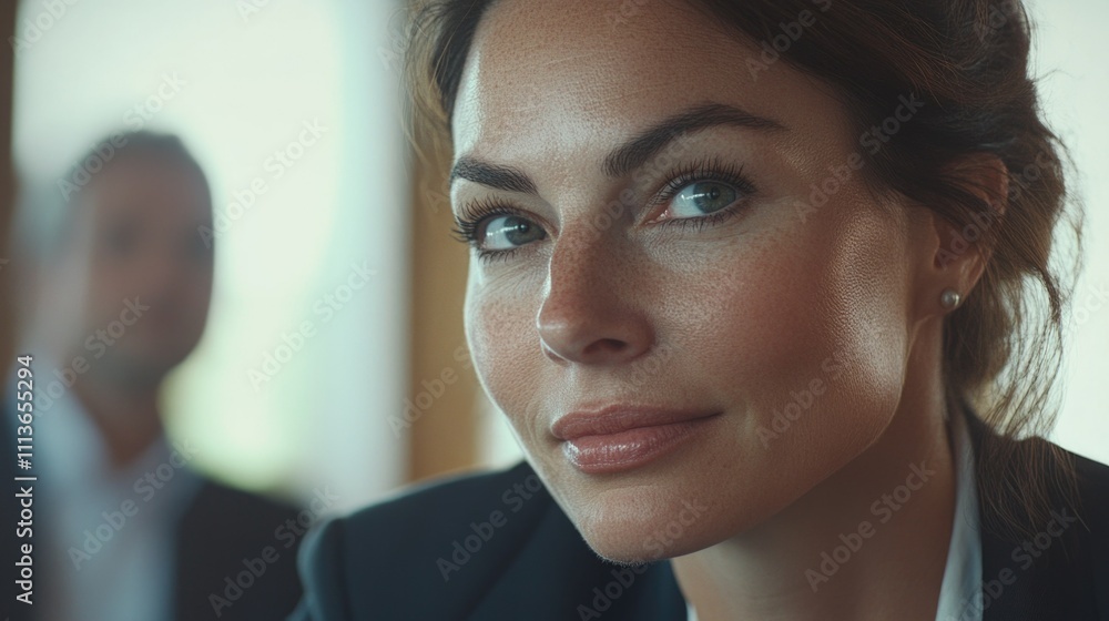 Professional Woman in Business Setting Professional Woman in Business Setting