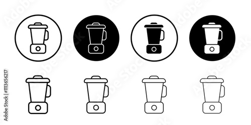 Blender icon Outline vector for web ui