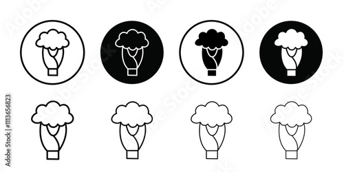 Celery icon Outline vector for web ui
