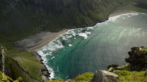 Mountains and ocean