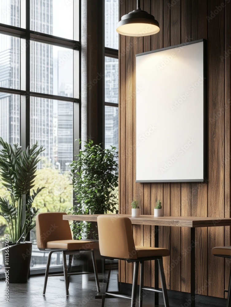 Contemporary Eatery: Modern Industrial Interior Contemporary Eatery: Modern Industrial Interior