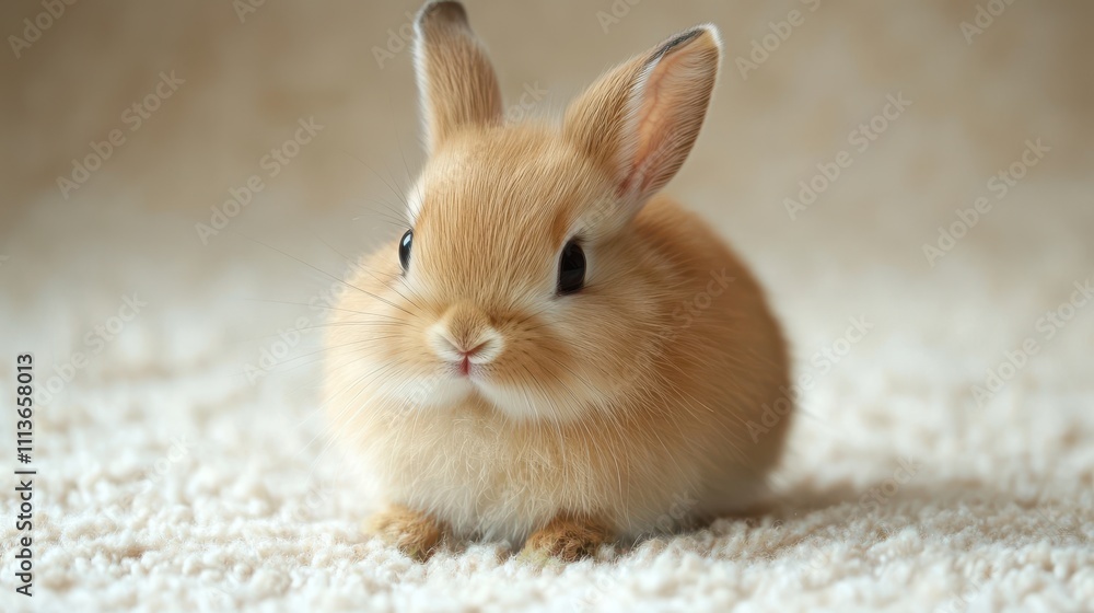 a close up of a rabbit