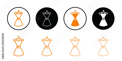 Fashion boutique icon Outline vector for web ui