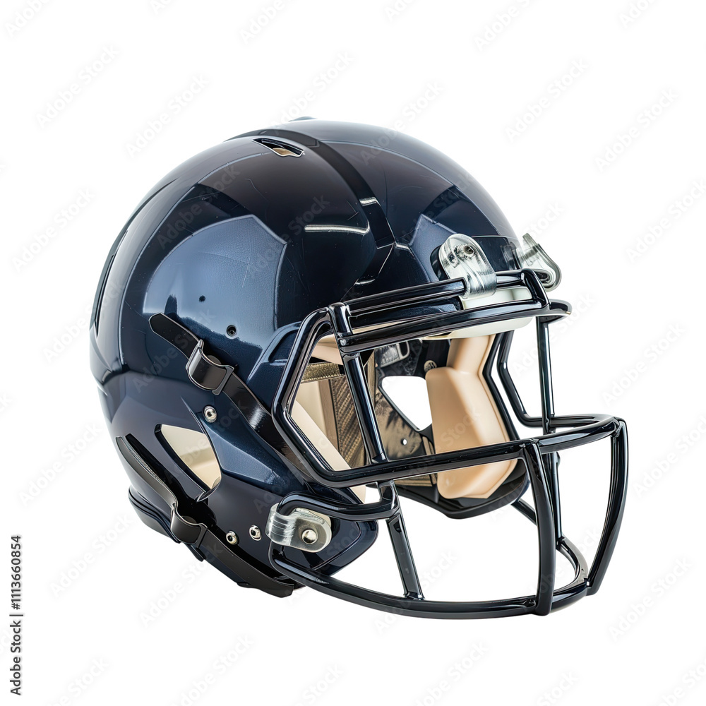 Fototapeta premium Dark Blue Football Helmet