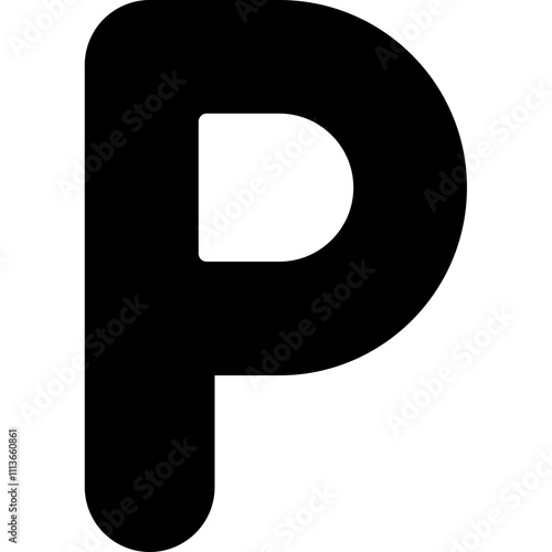 Capital P Icon
