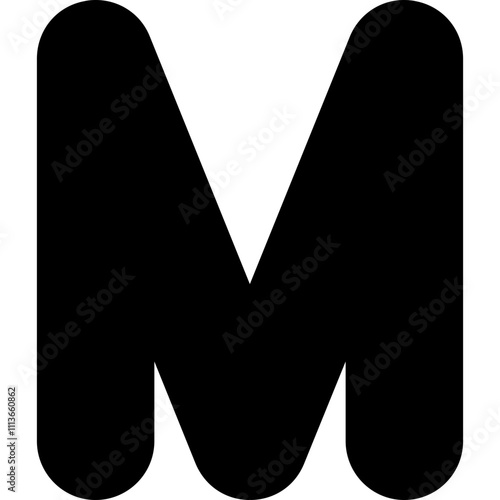 Capital M Icon
