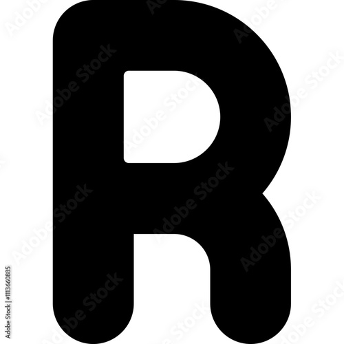 Capital R Icon