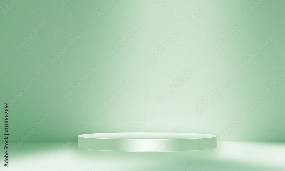 3D studio with background 3D studio with background