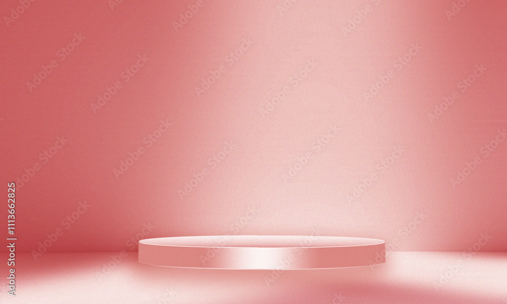 3D studio with background 3D studio with background