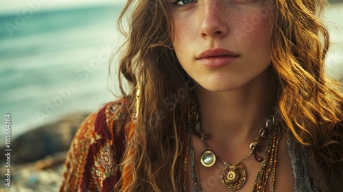 Renaissance-Era Bohemian Beauty photo