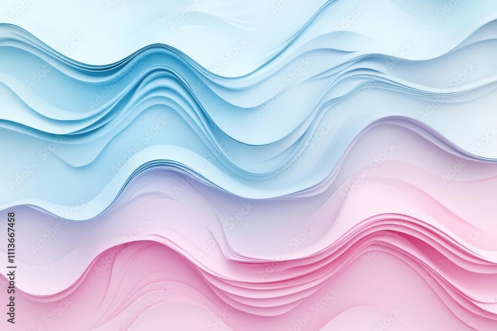Abstract Pastel Waves: A Symphony of Soft Hues and Fluid Forms Abstract Pastel Waves: A Symphony of Soft Hues and Fluid Forms