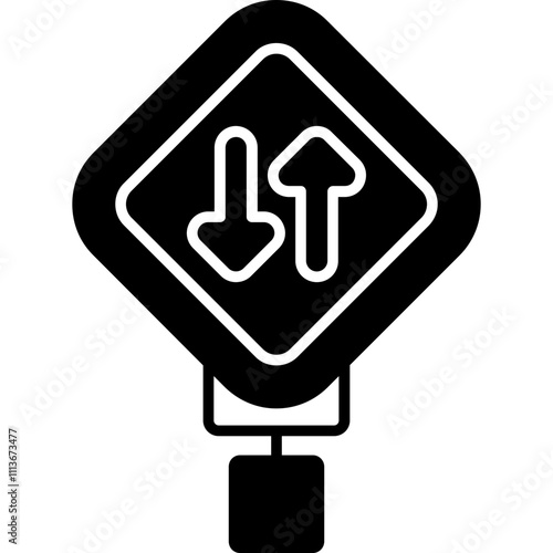Divided Highway Icon