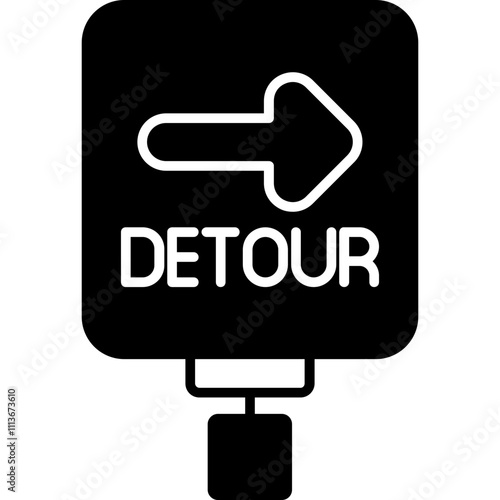 Detour Icon