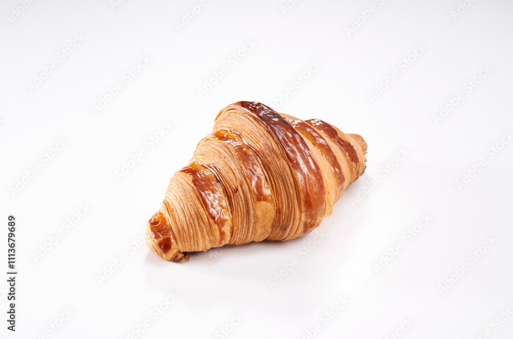 Crispy and delicious French croissant Crispy and delicious French croissant