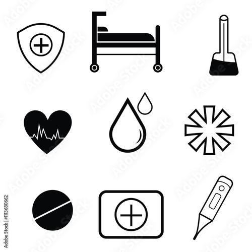  Medical icons collection  
