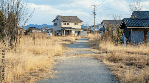 Ghost town in radiation exclusion zone reveals remnants of hasty evacuation and lost lives