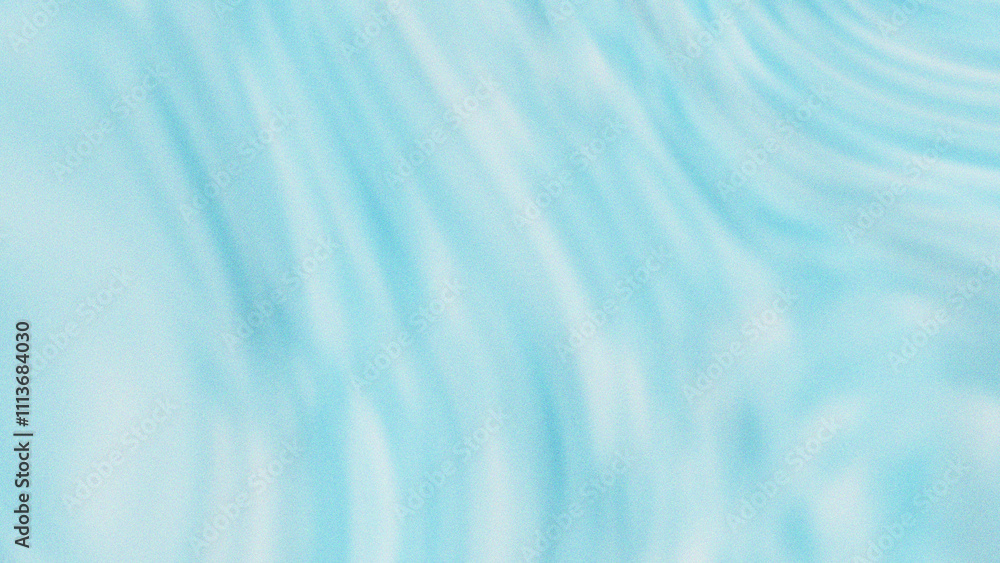 Obraz premium Abstract blue grainy gradient background, noise texture backdrop header design element