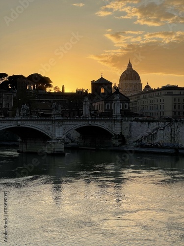 Tramonto in città