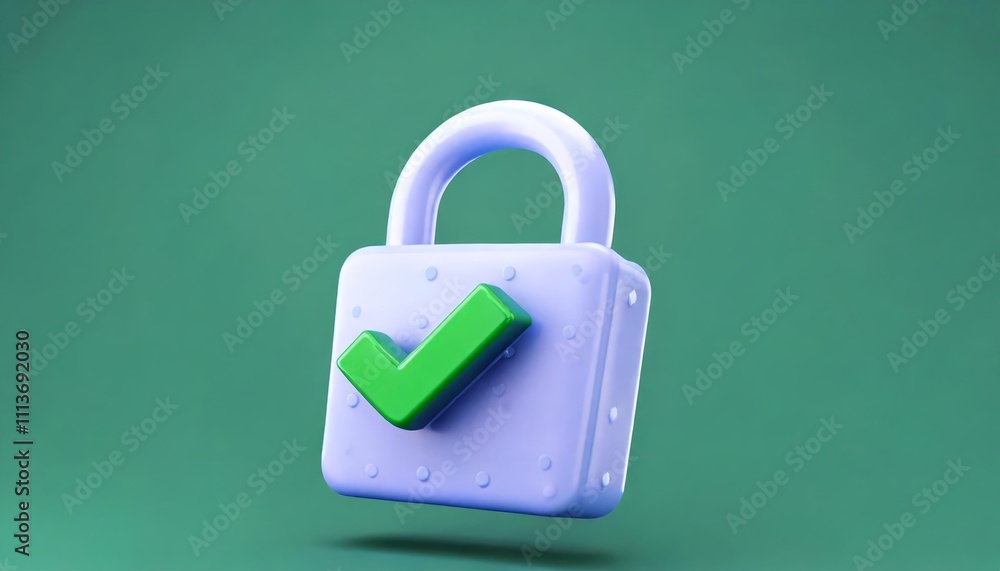 A stylized lock with a green checkmark, symbolizing security and verification, set against a green background. A stylized lock with a green checkmark, symbolizing security and verification, set against a green background.