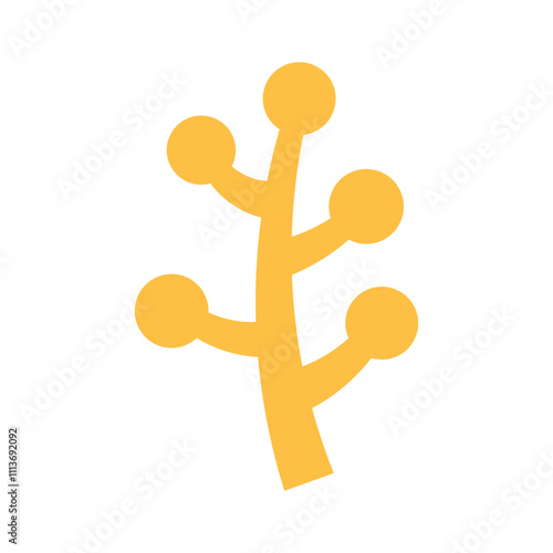 Colorful Floral Abstract Shapes Vector - 14