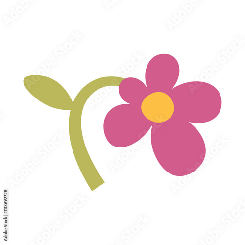 Colorful Floral Abstract Shapes Vector - 21